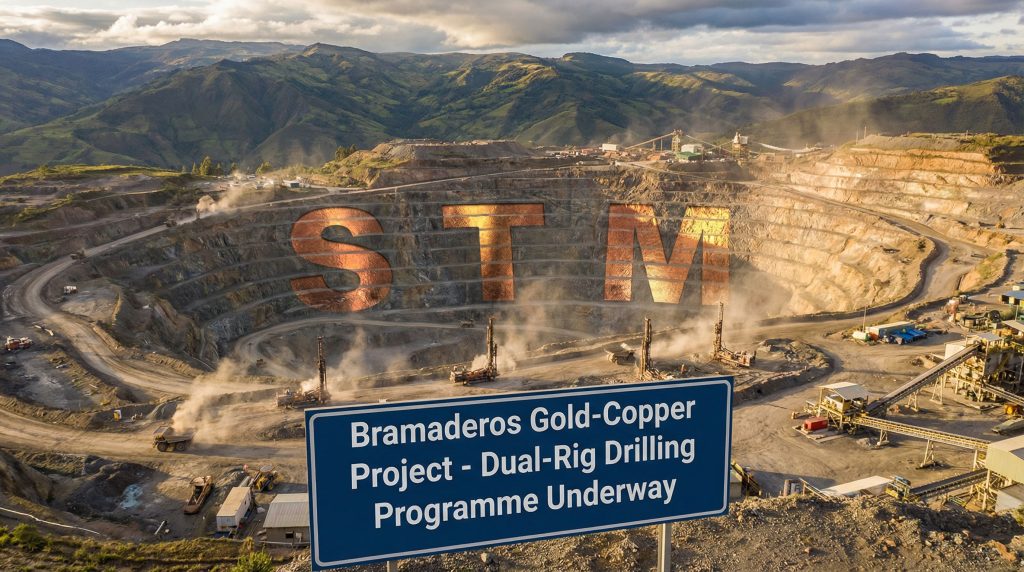 Sunstone Metals Ltd-STM-Bramaderos Gold-Copper project site view.