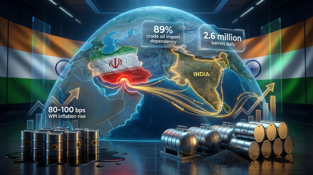 India's economic impact from Iran conflict.