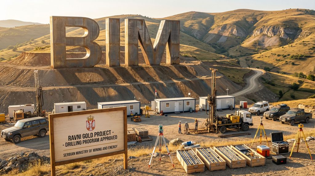 Bindi Metals Ltd-BIM-Gold project site with "BIM" signage.