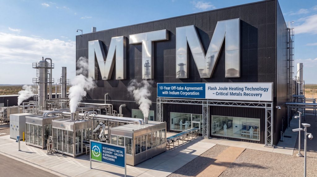 Metallium Ltd-MTM-MTM facility for sustainable metal recovery.