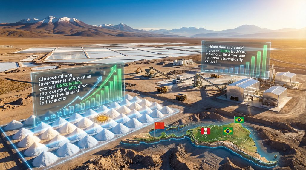 Mining projects in Argentina by China.