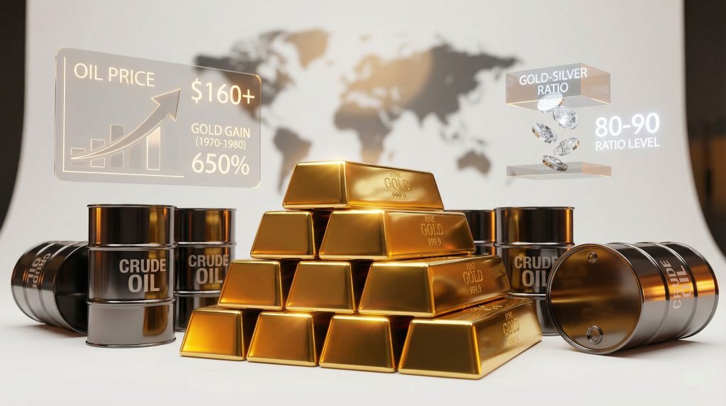 $160 oil, gold bars, investment opportunities.