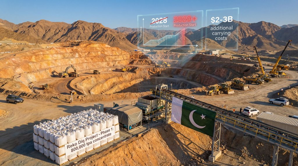 Reko Diq suppliers review, mining site overview.