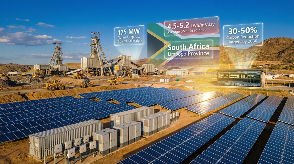 Solar power transforming Marula, Rustenburg mines.