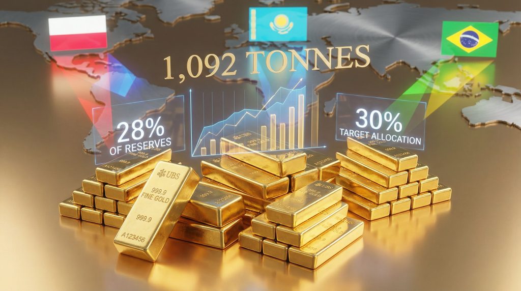 Central bank gold buying insights visualized.