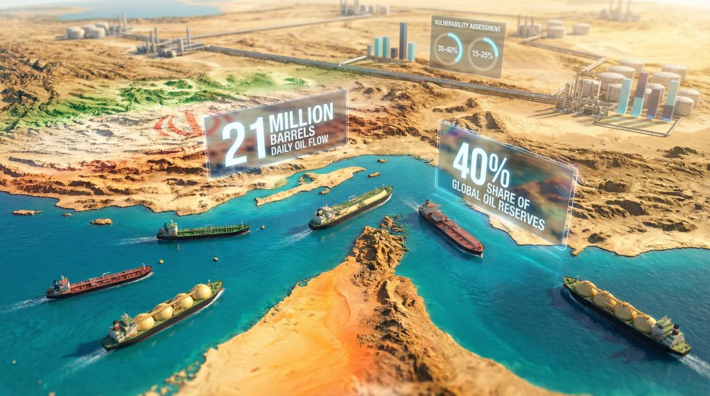 Middle East oil and gas market disruption.