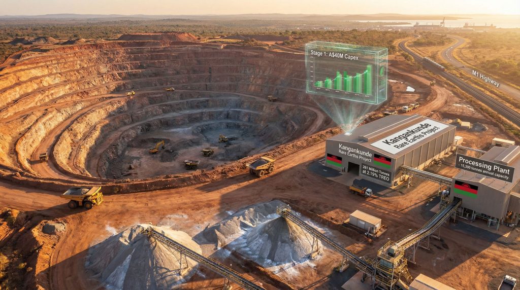 Lindian Resources Kangankunde Rare Earths mining site.