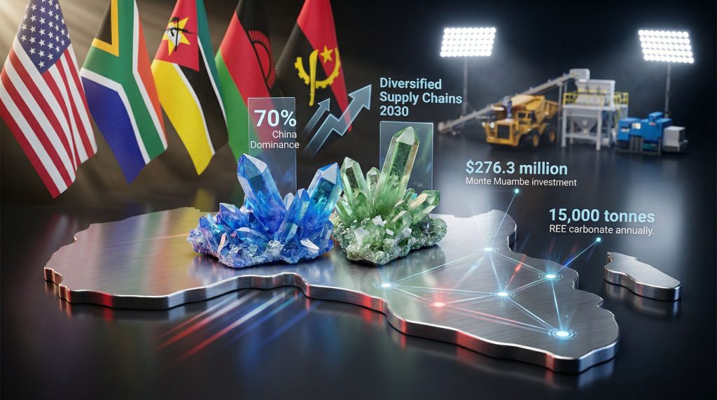 U.S. ties to African rare earths collaboration.