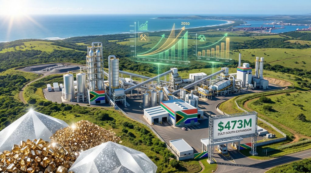 Rio Tinto Zulti South expansion project.