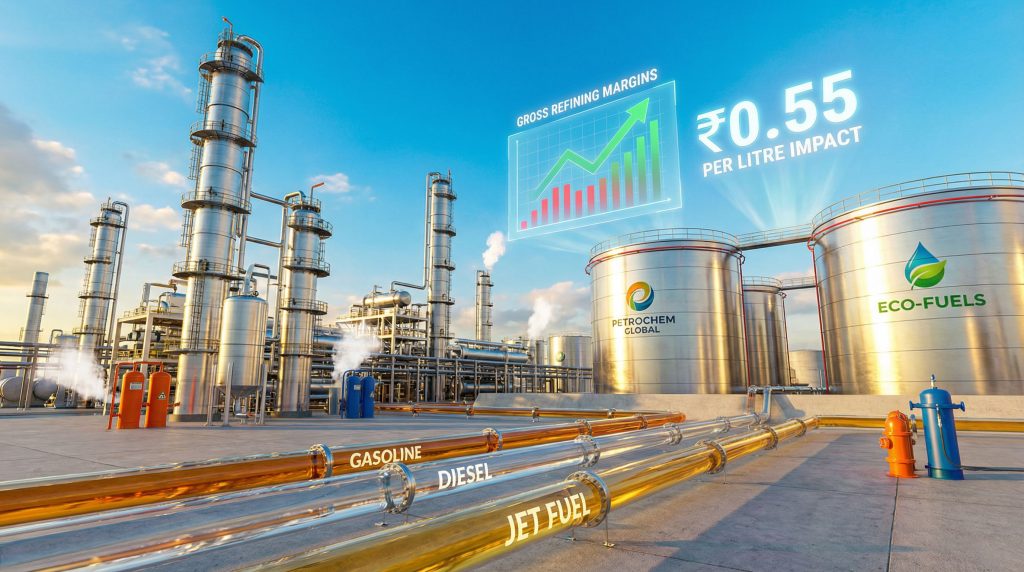 Oil prices affect marketing companies' profits.