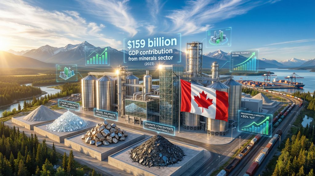 Canadian facility with critical minerals processing.