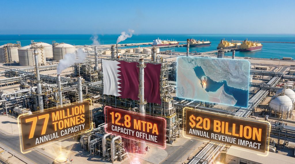 Ras Laffan attacks affect LNG capacity.
