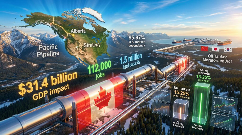 Alberta pipeline strategy with economic impact.