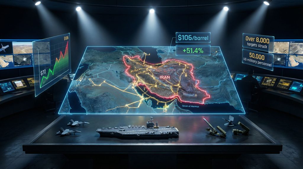 Iran airstrike strategy room with maps.