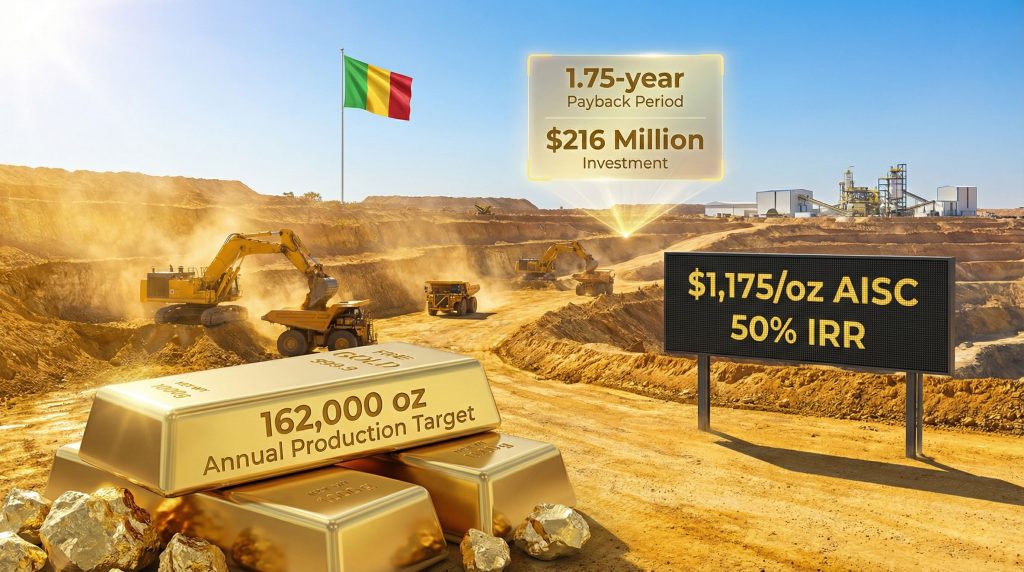 Toubani Resources Mali gold project overview.