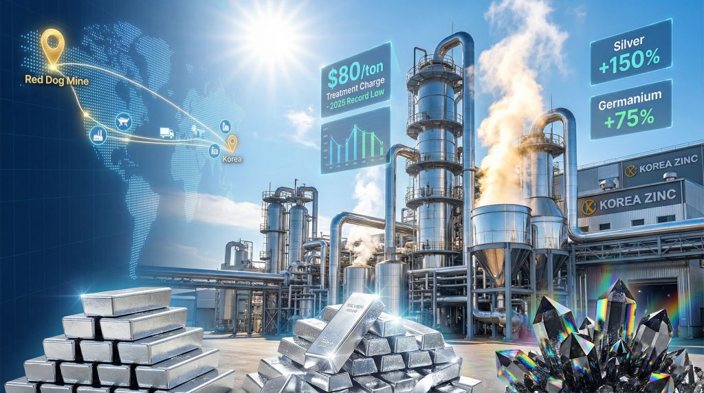 Teck increases Korea Zinc's charges, 2026.