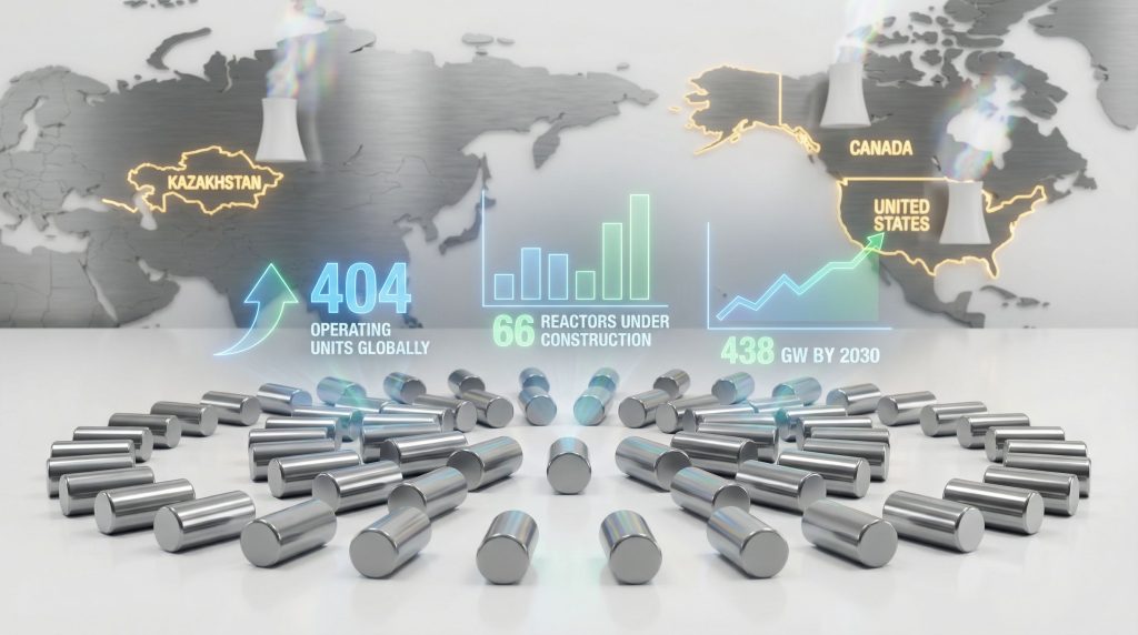 Uranium inflection point in global energy.