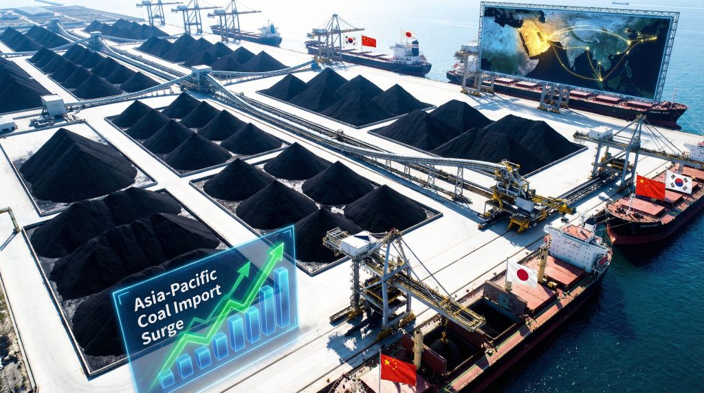 Persian Gulf war influences coal demand surge.