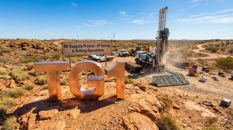 Techgen Metals Ltd-TG1-Mt Boggola Project's drilling operations site.