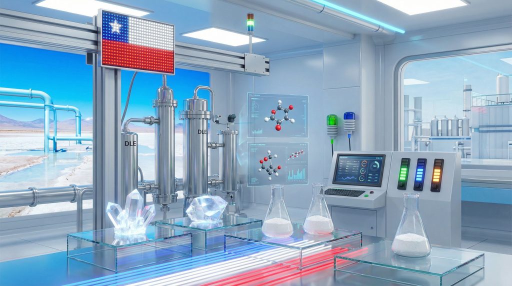 Modern lab for Estudio de impacto ambiental Salar Futuro.