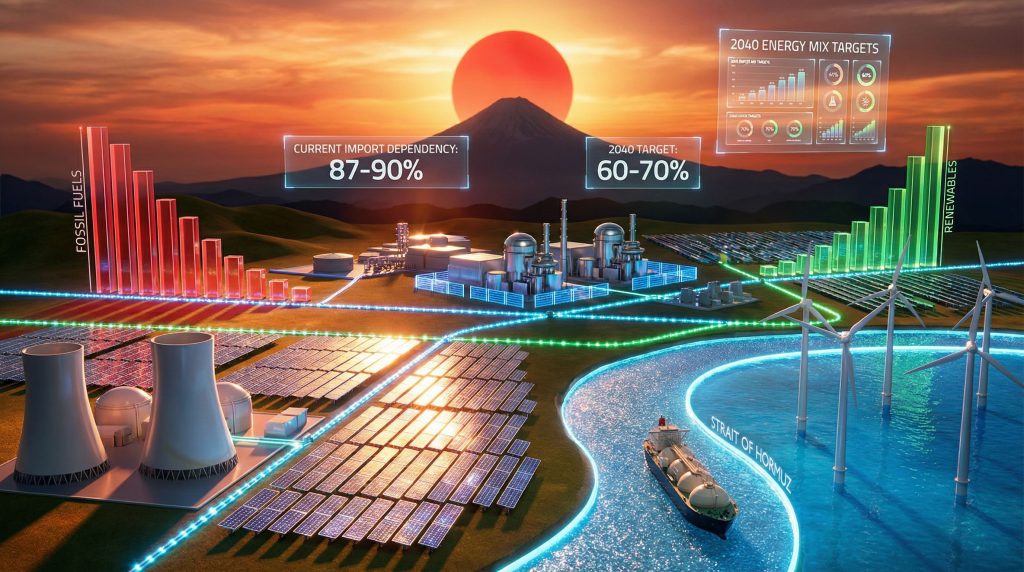 Japan's energy security strategy visualized.