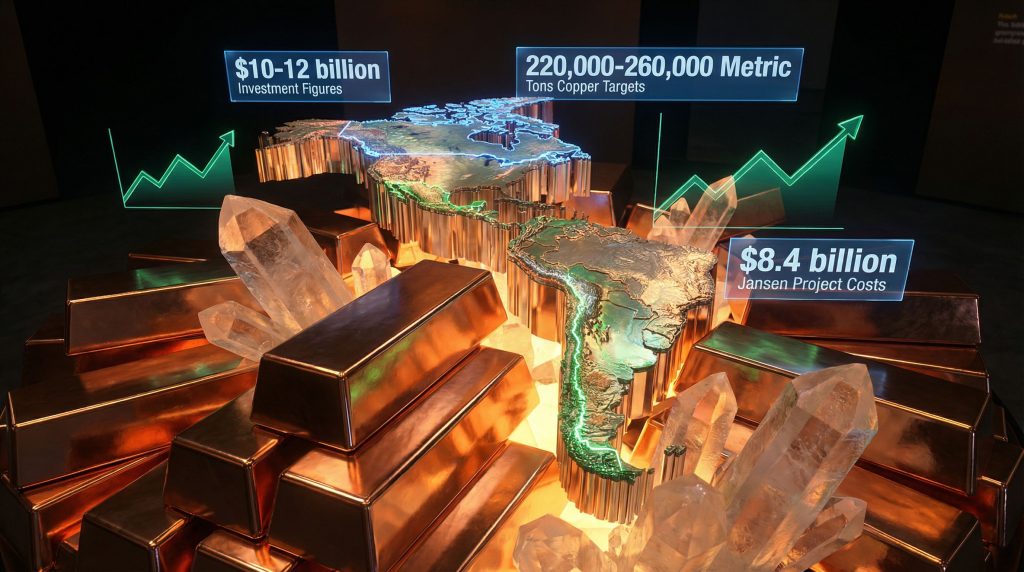 BHP Americas expansion strategy visualization.
