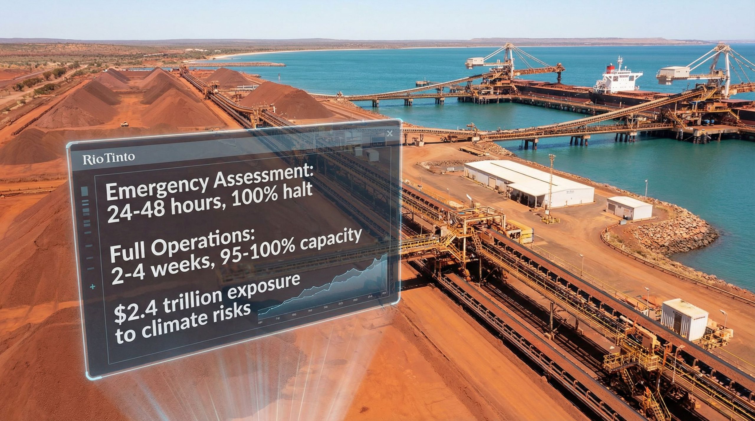 Rio Tinto Shares Rise Despite Cyclone Disruption