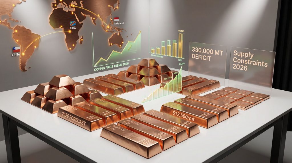 Copper market outlook 2026: price and supply forecast.
