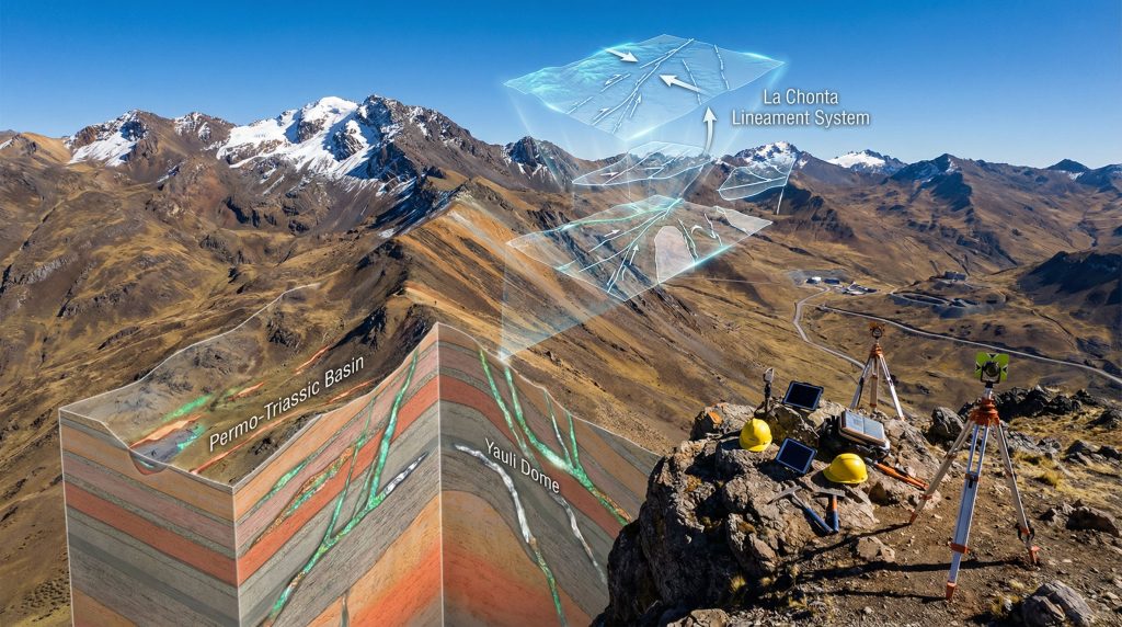 PROEXPLO 2026 field trip visualization, Morococha-La Oroya.