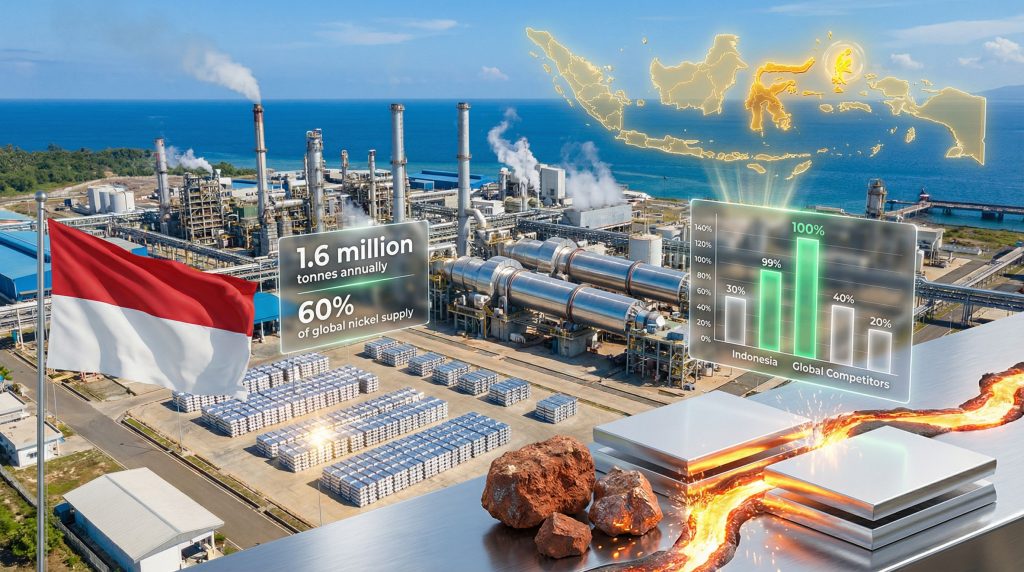 Nickel industries Indonesia operations; industrial overview.