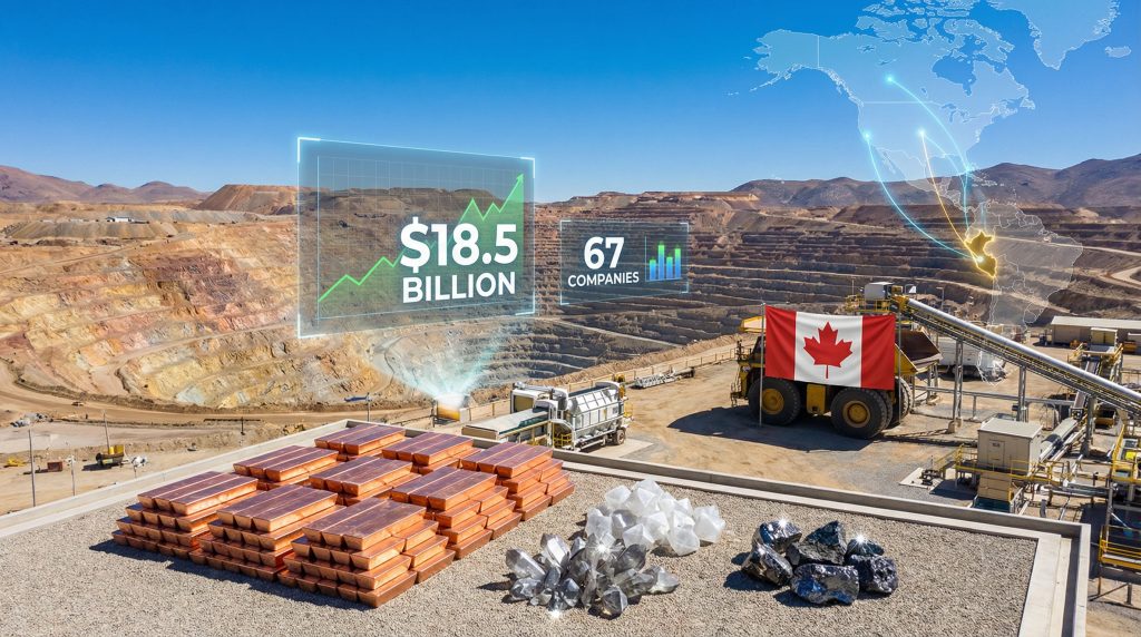 Canada, Peru critical minerals agreement illustration.