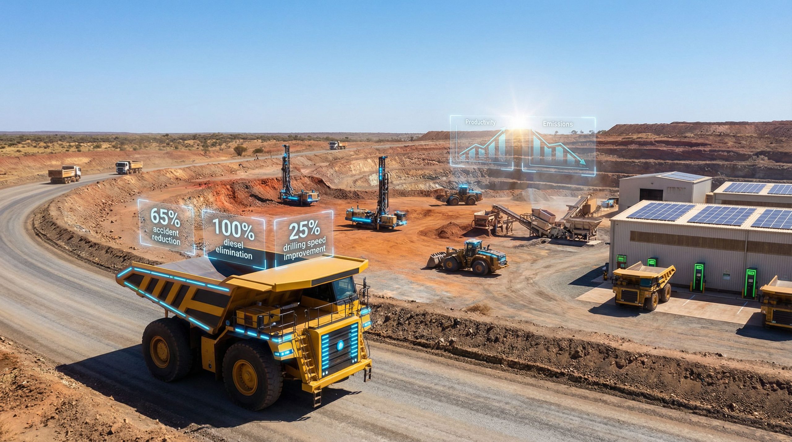 Future Mine Autonomous Electric Mining Equipment Africa Tech