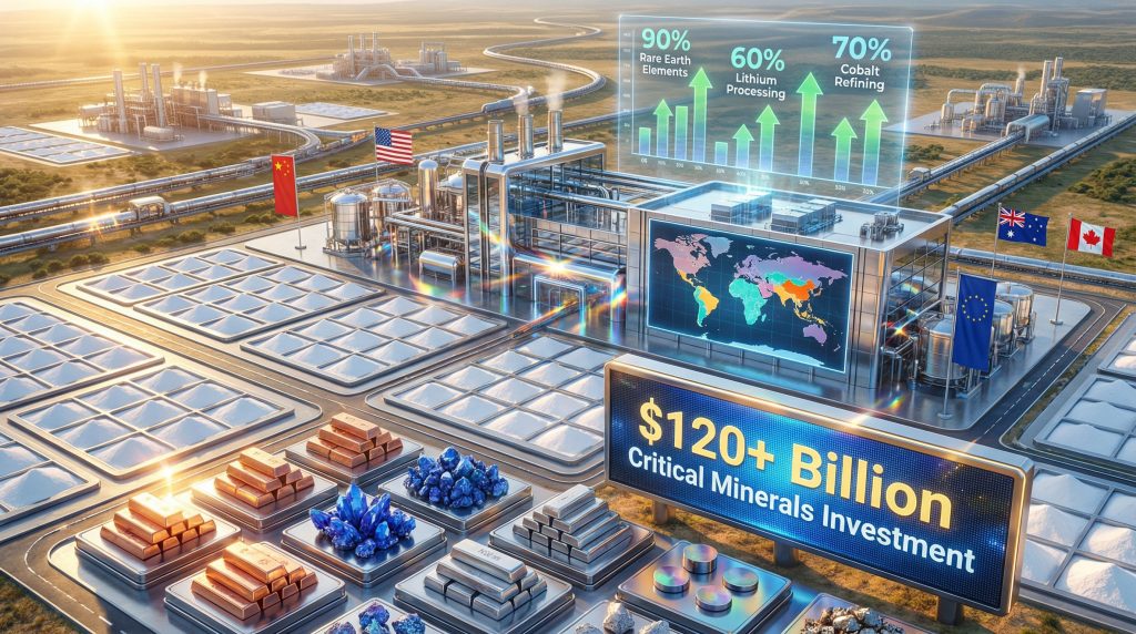 China's investment in critical minerals visual.