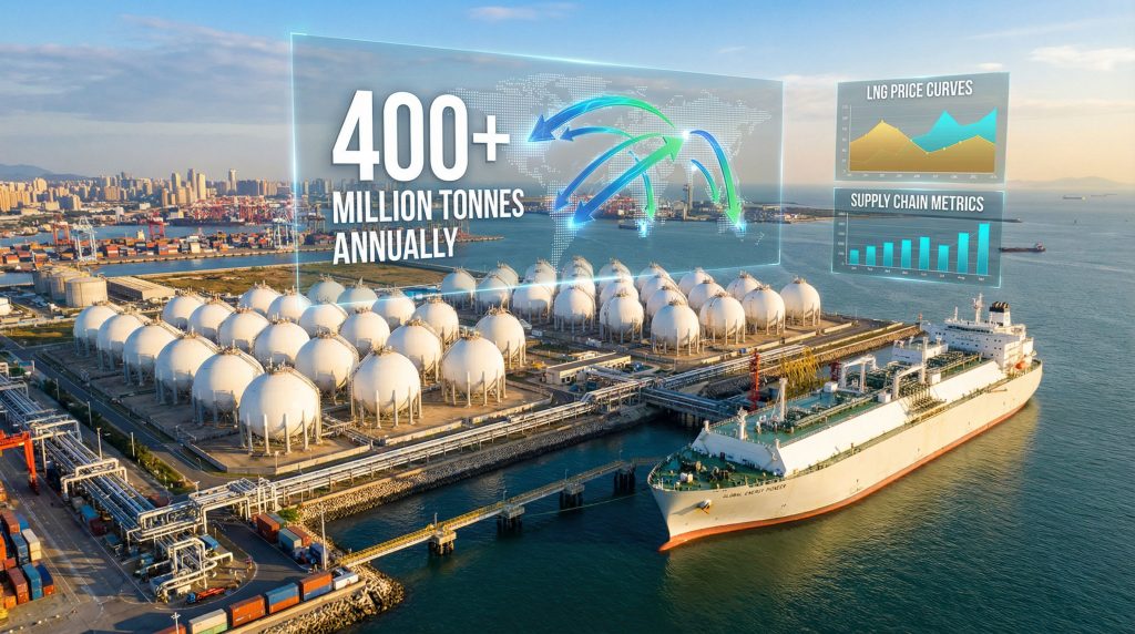 LNG supply crunch from Iran war impact.
