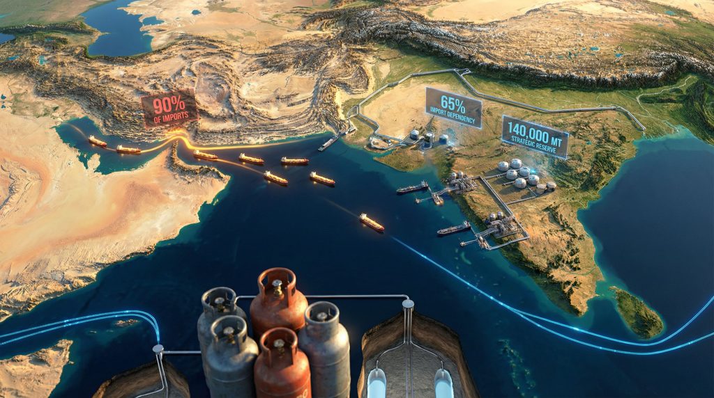 Iran war affecting India's LPG supply logistics.