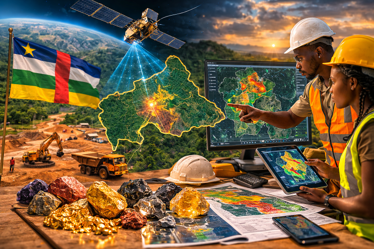 Central African Republic Turns to Satellite Exploration to Unlock Strategic Mineral Resources