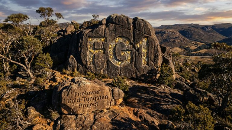 FLYNN Gold Ltd-FG1-Firetower Gold-Tungsten Project scenic view.