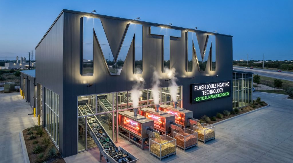 Metallium Ltd-MTM-Flash Joule Heating facility exterior view.