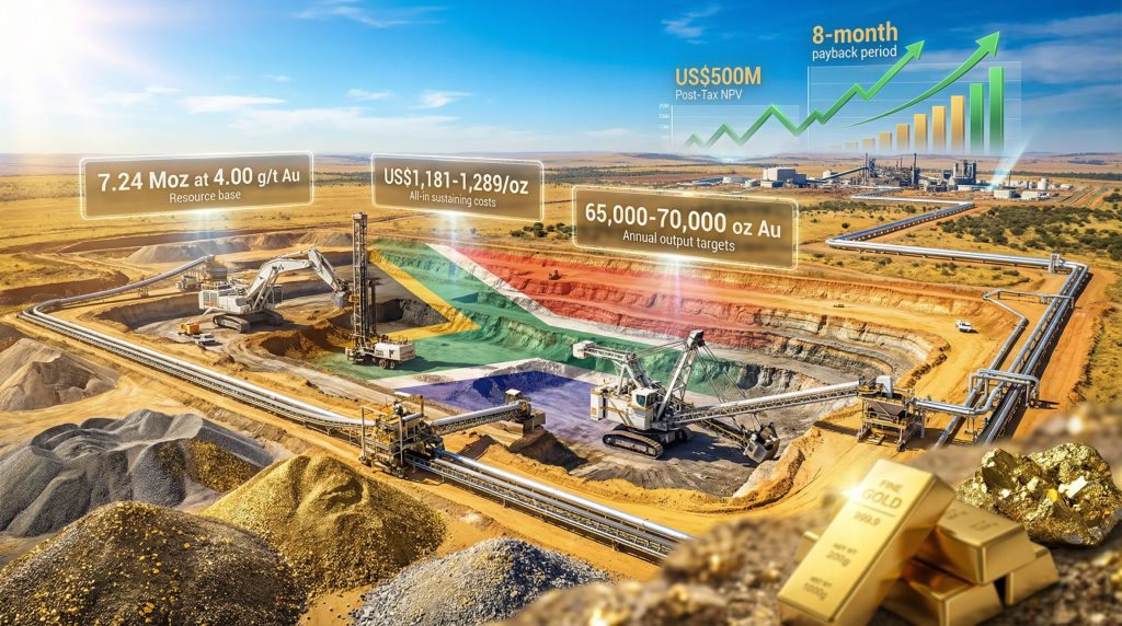 West Wits Mining South Africa gold operation.
