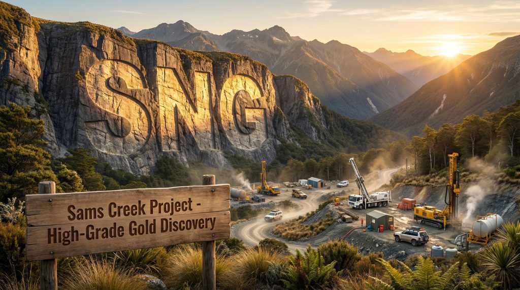 Siren Gold Ltd-SNG-Sams Creek Project: Scenic gold mining landscape.