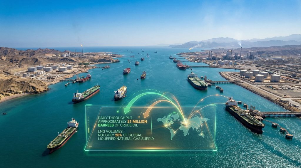 Oil tankers at busy Iranian port.