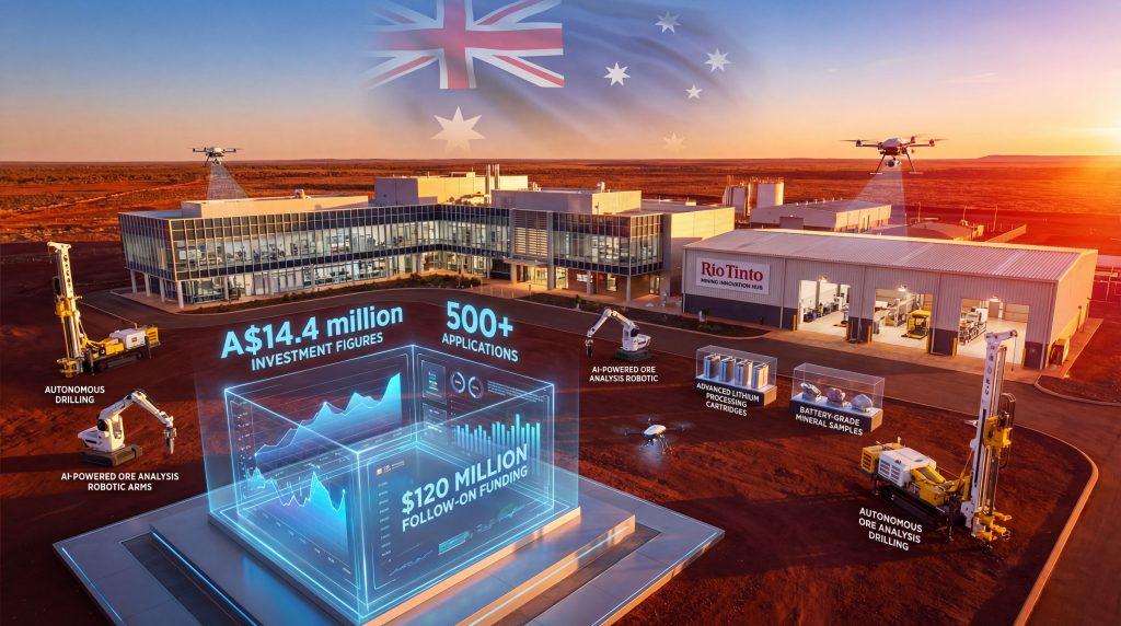 Rio Tinto Mining Tech Accelerator innovation center.