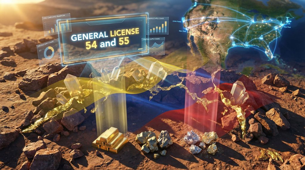 New US licenses for Venezuela mineral investments.