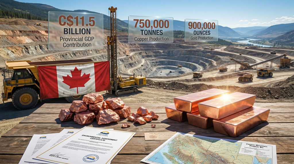 Copper Mountain Mine expansion consent controversy.