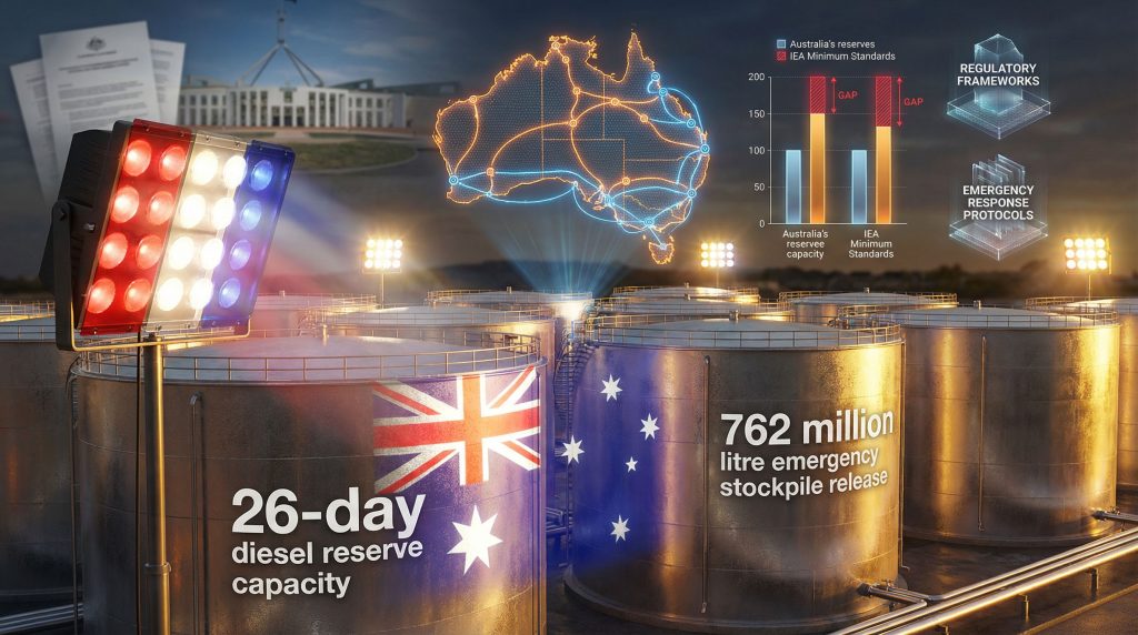 Australian cabinet addresses fuel shortage concerns.