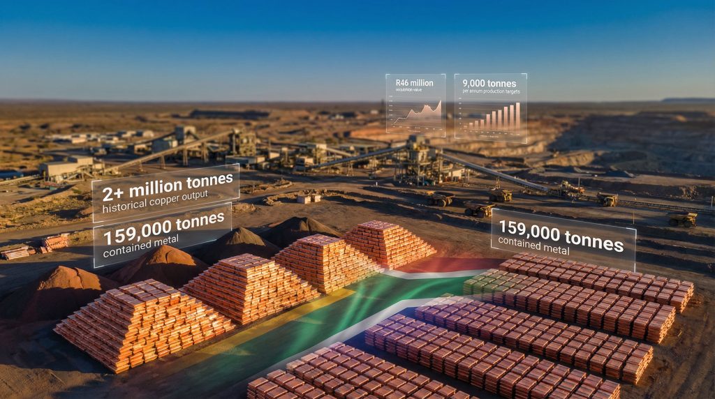 Orion Minerals' Okiep copper project overview.