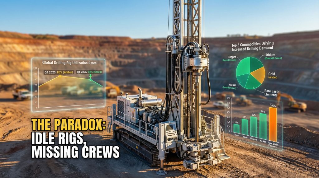 Drilling upturn hindered by missing crews.