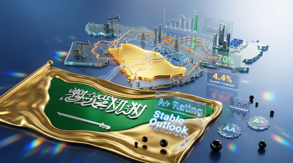 S&P affirms Saudi Arabia's A+ rating.