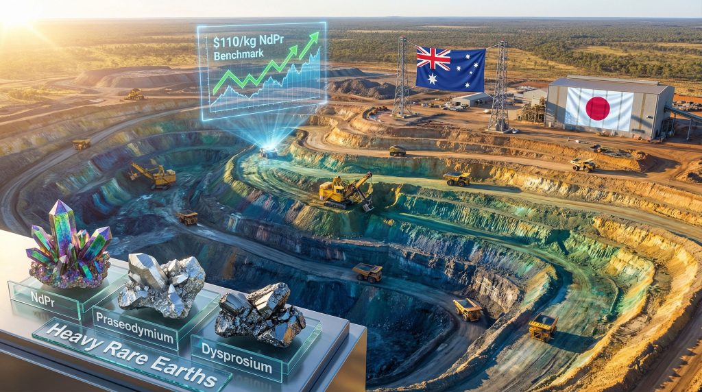 Japan Australia Rare Earth Deal: $110/kg Price Floor