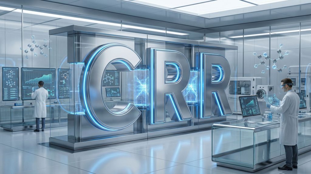 Critical Resources Ltd-CRR-Futuristic laboratory with CRR technology advancements.